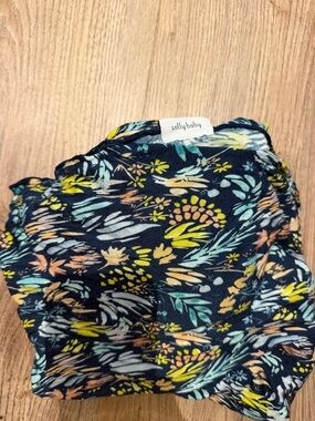 solly baby Navy Floral Print Swaddle